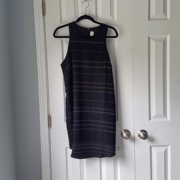 Gap Sleeveless Black Studded Dress - Picture 3 of 5